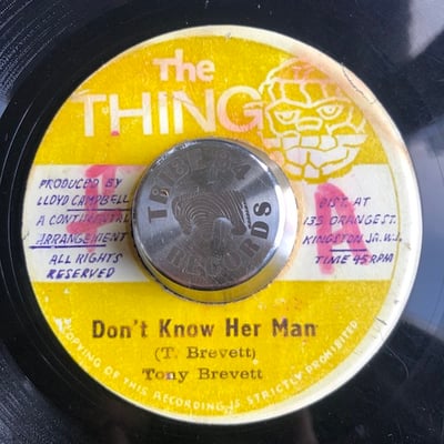 Tony Brevett - Don't Know Her Man picture 2