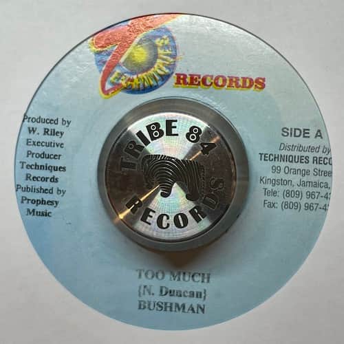 Bushman – Too Much