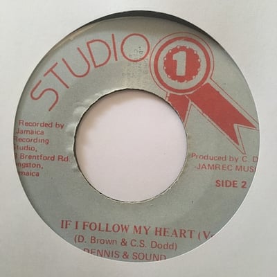 Dennis Brown - If I Follow My Heart picture 2