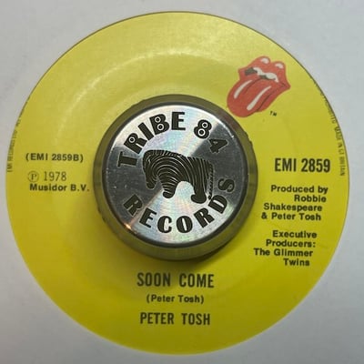 Peter Tosh - (You Gotta Walk) Don't Look Back / Soon Come picture 2