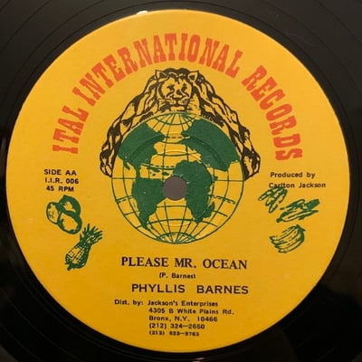 Carlton Jackson, Phyllis Barnes - Disarmament / Please Mr. Ocean picture 2