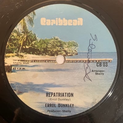 Errol Dunkley - I'm Going To Sit Right Down And Cry / Repatriation picture 2