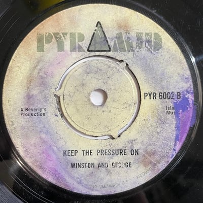 Winston & George - Denham Town / Keep The Pressure On picture 2