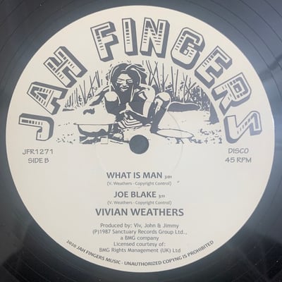 Vivian Weathers - Hangin' On / What Is Man picture 2