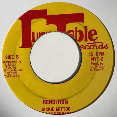 Jackie Mittoo - Ram Jam / Rendition picture 2