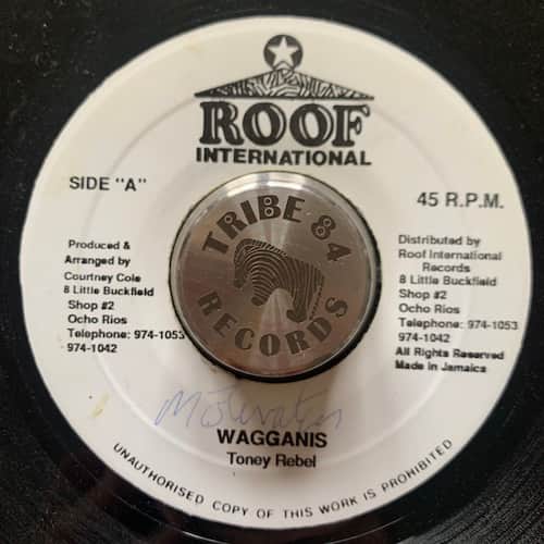 Tony Rebel – Wagganis