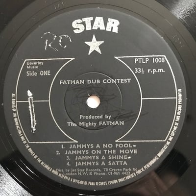 Crucial Bunny, Prince Jammy - Fatman Dub Contest picture 4