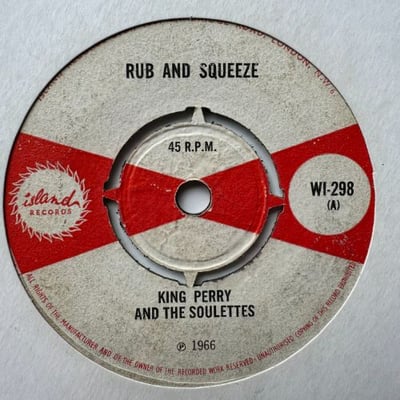 Lee Perry, The Soulettes, The Soul Brothers - Rub And Squeeze / Here Comes The Minx picture 2