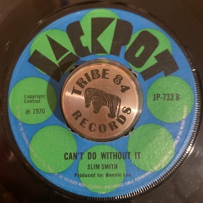 Winston Williams, Slim Smith - D. J. Choice / Can't Do Without It picture 2