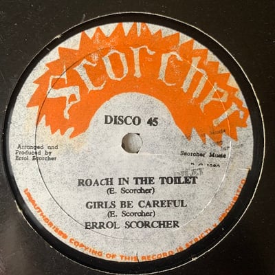 Tony Tuff, Errol Scorcher - Run Come Come / Roach In The Toilet picture 3