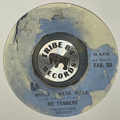 The Tennors, The Tennors - Let Go Ya Donkey / While I Were Walk picture 2