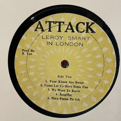 Leroy Smart - In London Clinker picture 4
