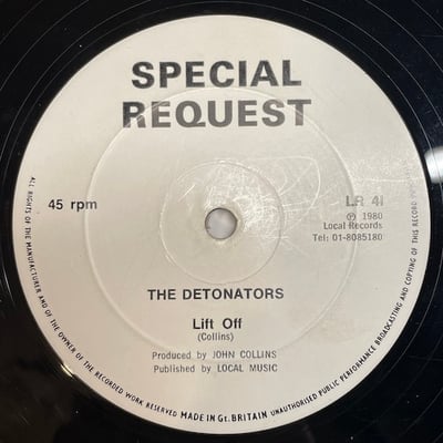 Victor Romero Evans, The Detonators - At The Club / Lift Off picture 2