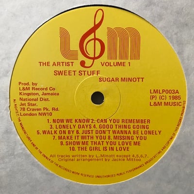 Sugar Minott - The Artist picture 5