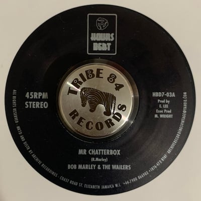 Bob Marley & The Wailers - Mr Chatterbox picture 2