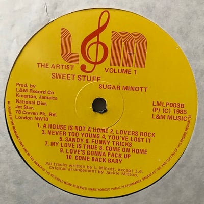 Sugar Minott - The Artist picture 6