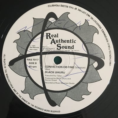 Black Uhuru - Conviction Or Fine picture 2