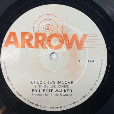 Paulette Walker - Sitting & Watching / Chuck He's In Love picture 2