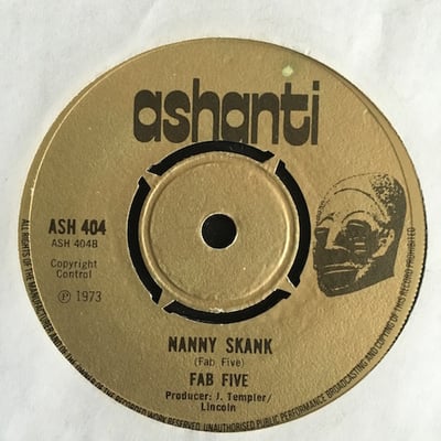 Fabulous Five Inc. - All I Want / Nanny Skank picture 2