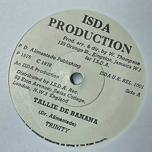 Trinity – Tallie De Banana
