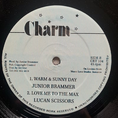 Major Lee, Crime Stoppa, Junior Brammer, Lucan Scissors - Drugs Addict // Warm & Sunny Day / Love Me To The Max picture 2