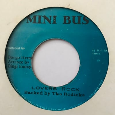 Bongo Herman, The Roots Radics - Darling Gloria / Lovers Rock picture 2