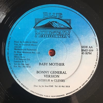 Johnny P, Bunny General - Gal Man / Baby Mother picture 2