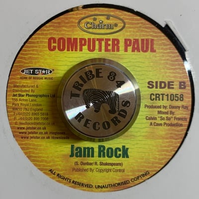 JC Lodge, Computer Paul - Telephone Love / Jam Rock picture 2