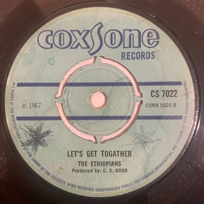 The Hamlins, The Ethiopians - Soul And Inspiration / Let's Get Togather picture 2