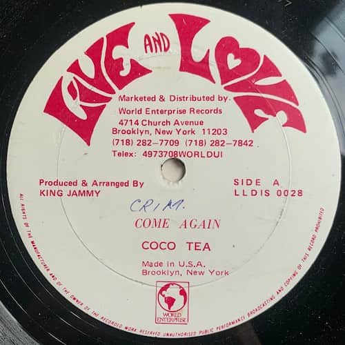 Cocoa Tea – Come Again