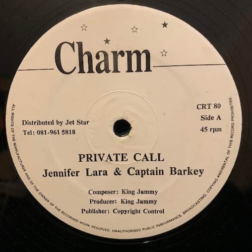 Jennifer Lara, Captain Barkey – Private Call