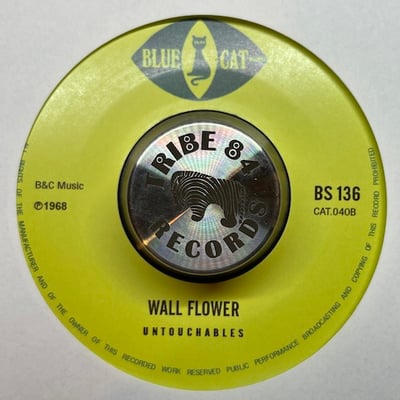 Enos & Sheila, The Untouchables - La La Bam-Ba / Wall Flower picture 2