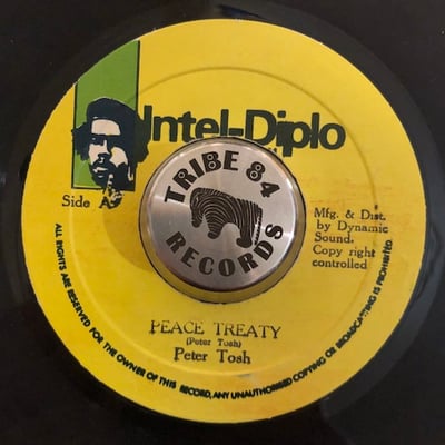 Peter Tosh - Peace Treaty / Glass House picture 2