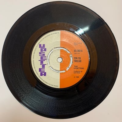 The Upsetters, Lee Perry - Ten To Twelve / People Funny Fi True picture 3