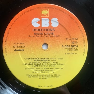 Miles Davis - Directions picture 7