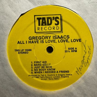 Gregory Isaacs - All I Have Is Love, Love, Love picture 3