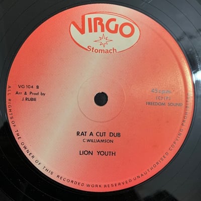 Lion Youth - Rat A Cut Bottle picture 2