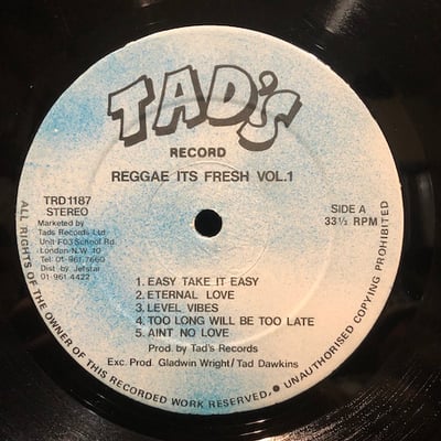 Various - Reggae It's Fresh Vol. 1 picture 4