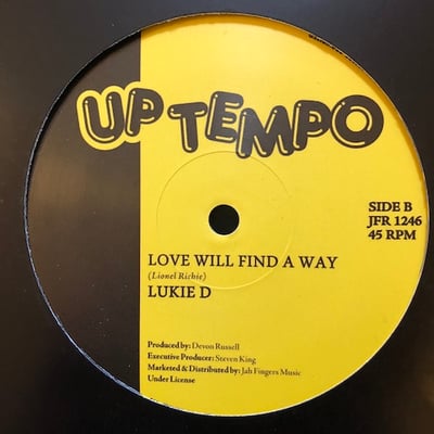 Lukie D - Rough Neck A Town / Love Will Find A Way picture 2