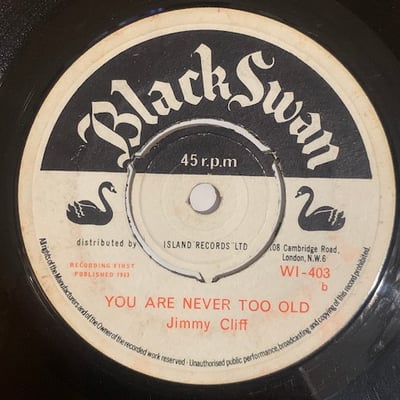 Jimmy Cliff - The Man / You Are Never Too Old picture 2