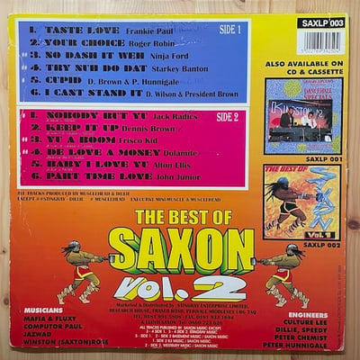 Various - The Best Of Saxon Vol. 2 picture 2