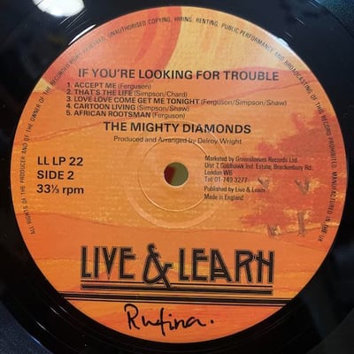The Mighty Diamonds - Kouchie Vibes picture 4