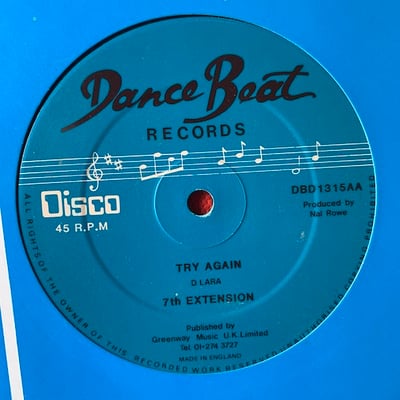 7th Extension Band - Like An Open Door / Try Again picture 3