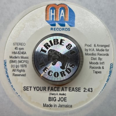 Big Joe - Set Your Face At Ease picture 2