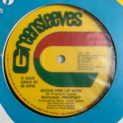 Michael Prophet - Boom Him Up Now / Trouble Nobody picture 2
