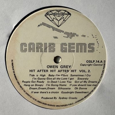Owen Gray - Hit After Hit After Hit - Vol. 2 picture 3