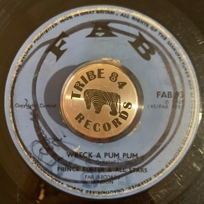 Prince Buster, Prince Buster's All Stars - Ob-La-De / Wreck A Pum Pum picture 2