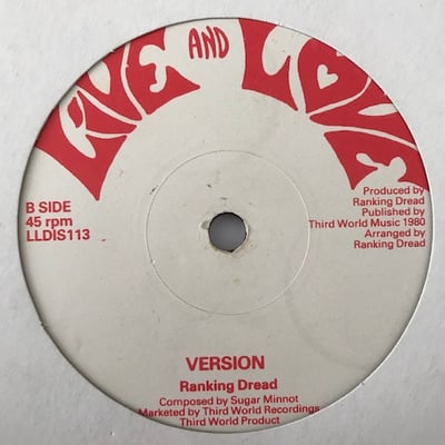Sugar Minott, Ranking Dread - African Girl picture 2