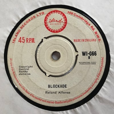 Kentrick Patrick, Roland Alphonso - Man To Man / Blockade picture 2