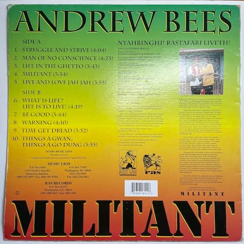 Andrew Bees – Militant